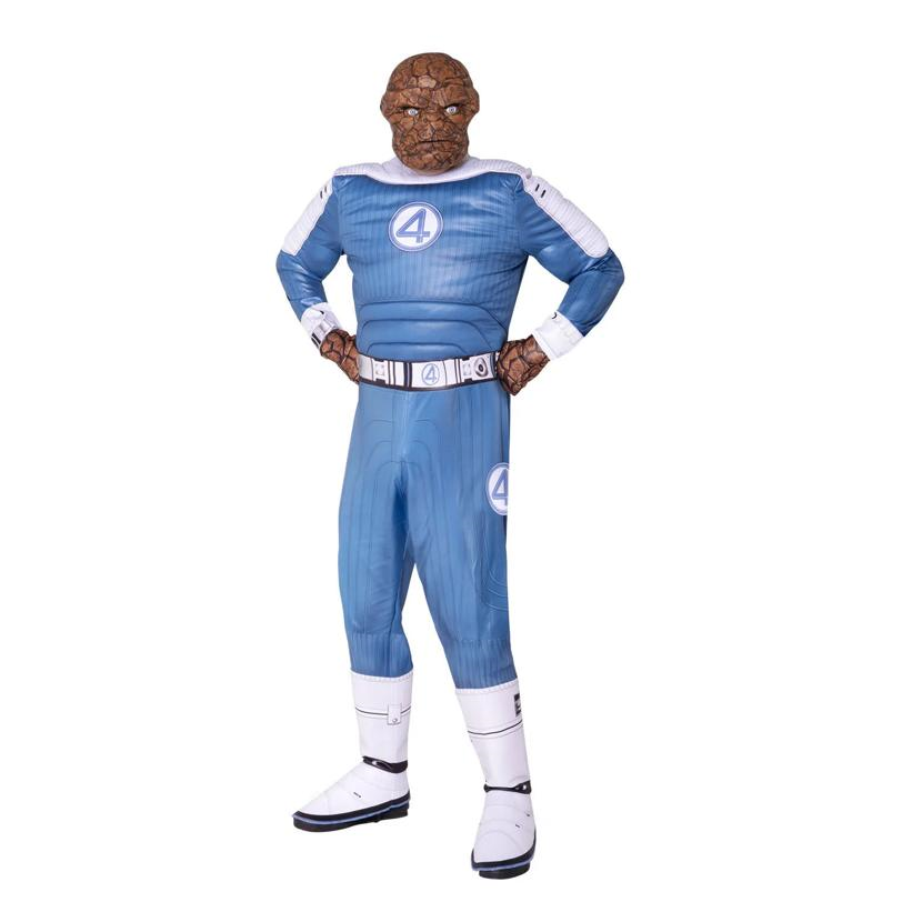 Adults Qualux The Fantastic Four: First Steps The Thing Jumpsuit Costume