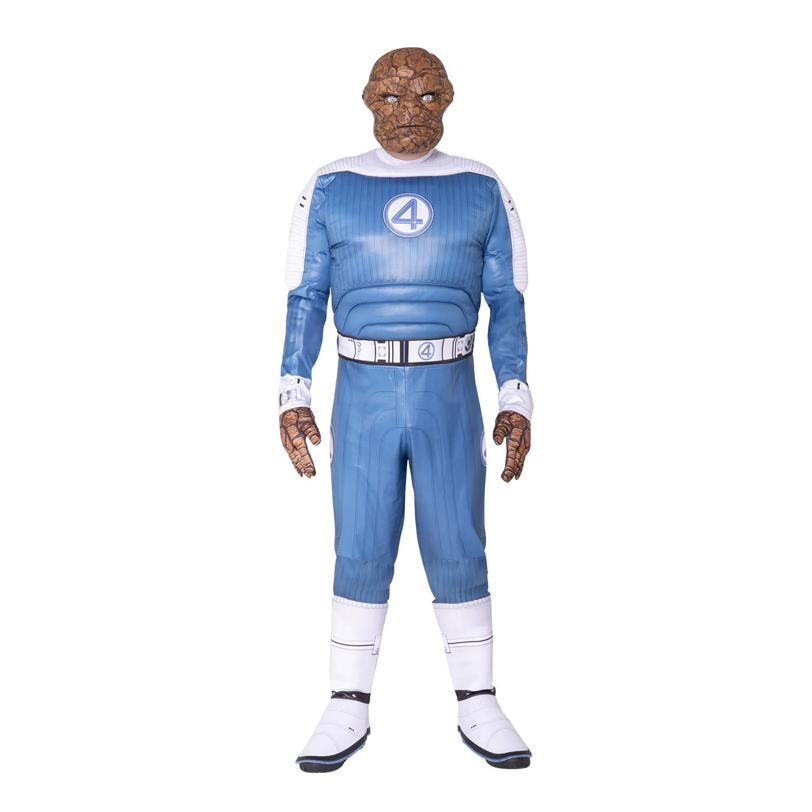 Adults Qualux The Fantastic Four: First Steps The Thing Jumpsuit Costume