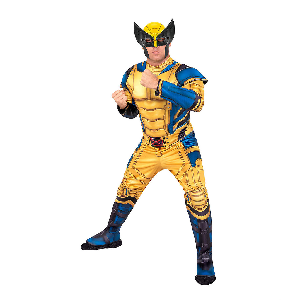 Adults Qualux Marvel Deadpool & Wolverine Wolverine Costume