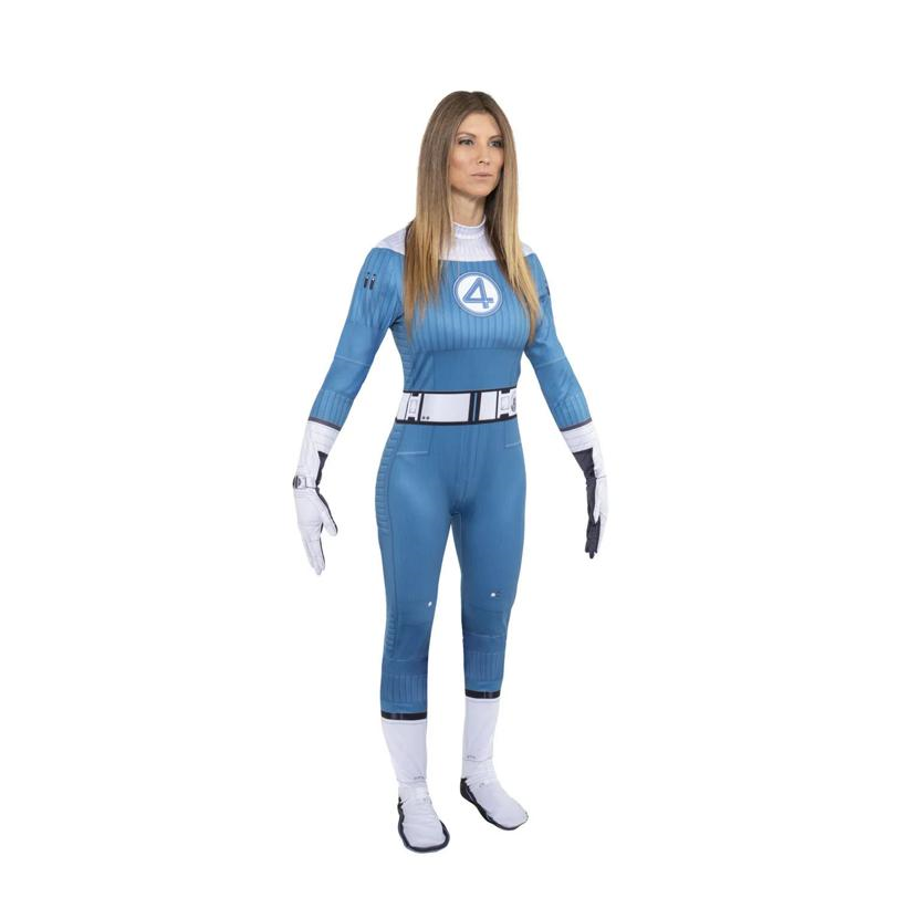 Adults Zentai Marvel The Fantastic Four: First Steps Invisible Woman Jumpsuit Costume