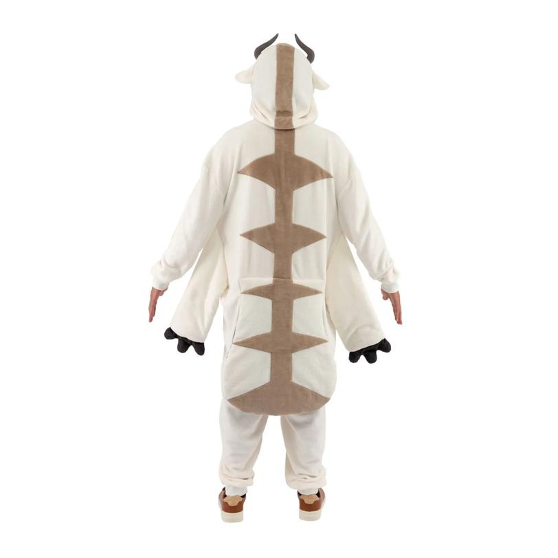 Adults Avatar: The Last Airbender Appa Hooded Onesie Costume