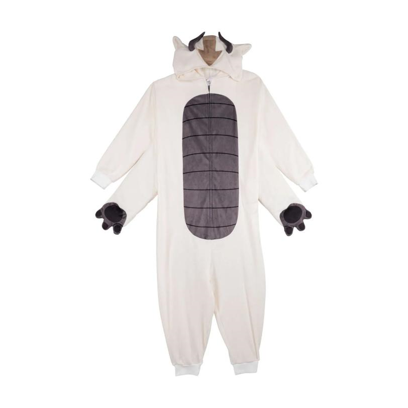 Adults Avatar: The Last Airbender Appa Hooded Onesie Costume