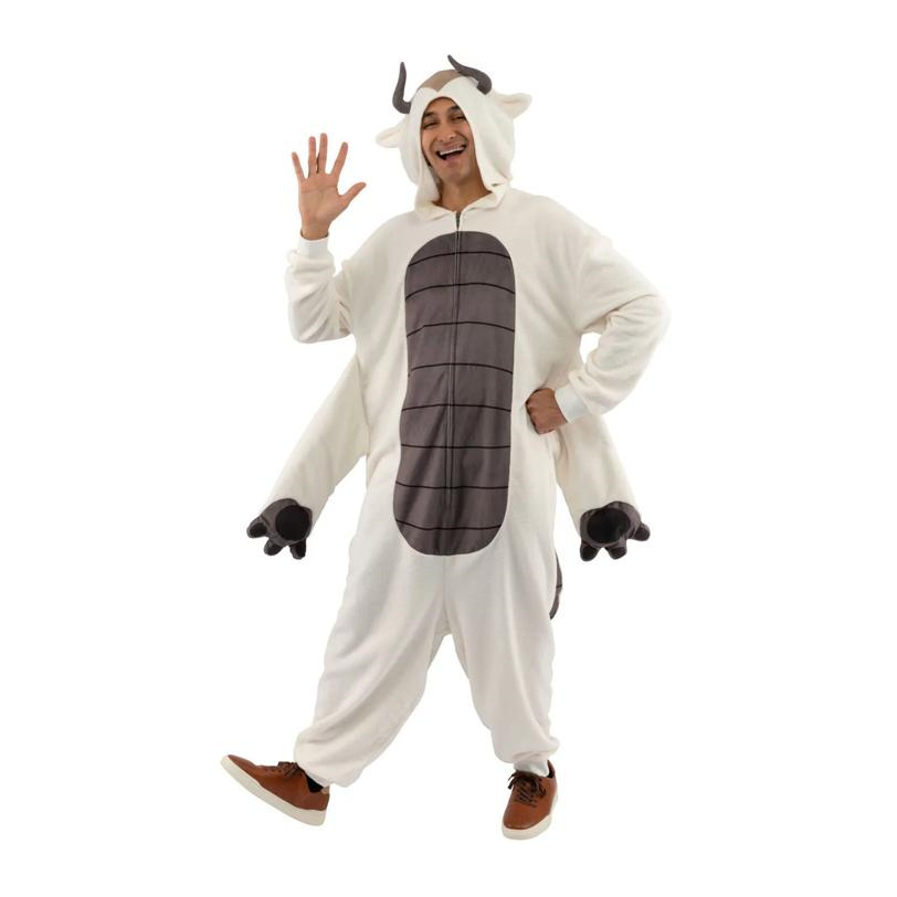 Adults Avatar: The Last Airbender Appa Hooded Onesie Costume