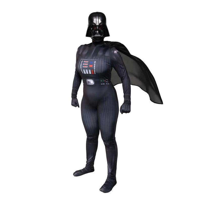 Women's Zentai Star Wars: Kenobi Darth Vader Jumpsuit Costume