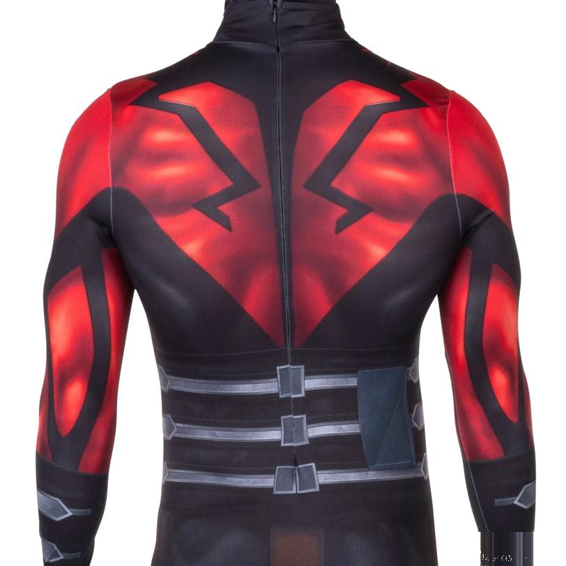 Adults Zentai Star Wars: The Clone Wars Darth Maul Jumpsuit Costume