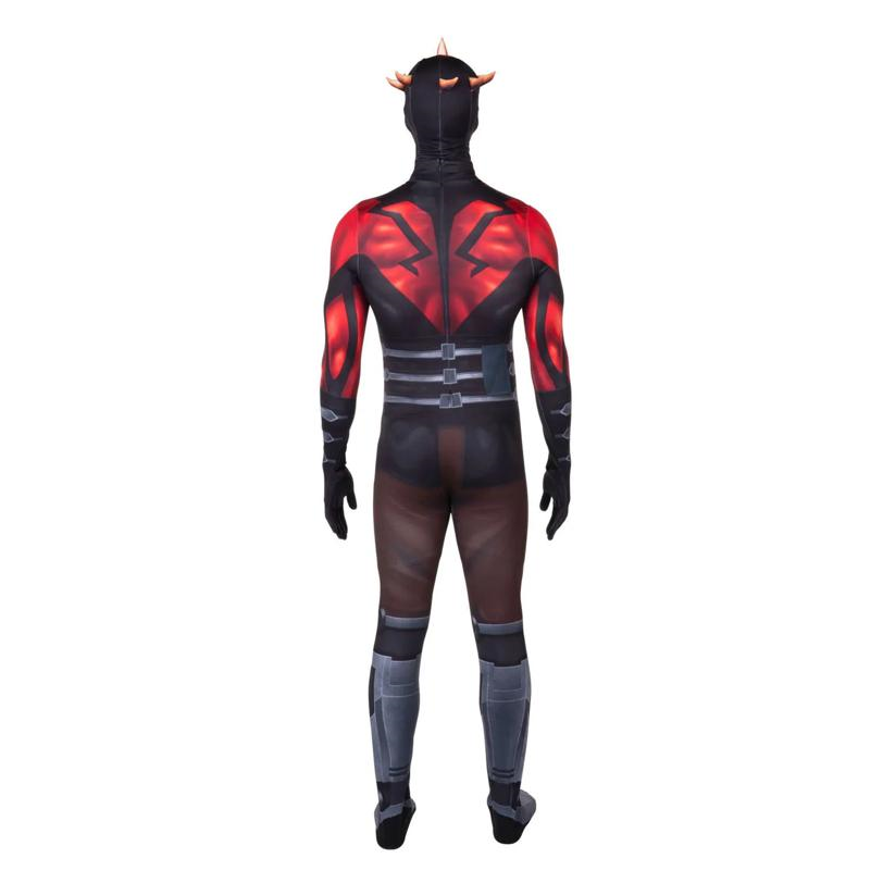 Adults Zentai Star Wars: The Clone Wars Darth Maul Jumpsuit Costume
