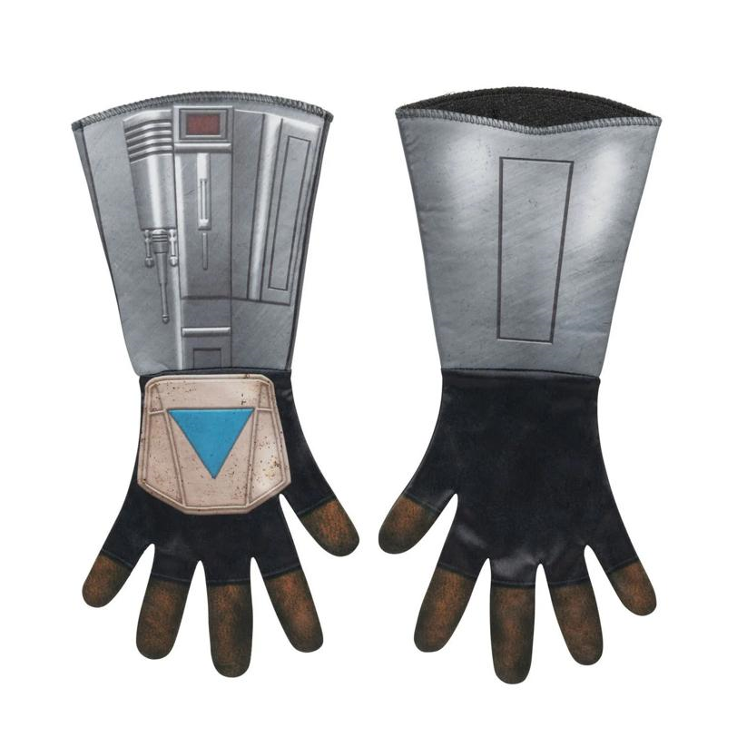 Kids Star Wars: The Mandalorian and Grogu Mandalorian Gauntlet Gloves Costume Accessory