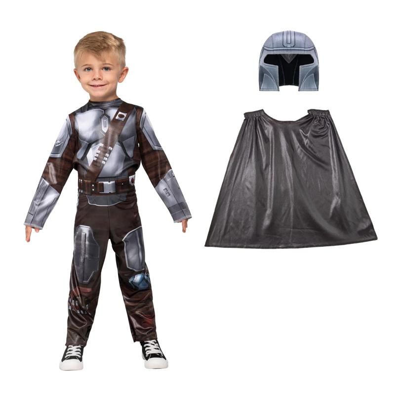 Toddler Deluxe Star Wars: The Mandalorian and Grogu Mandalorian Jumpsuit Costume