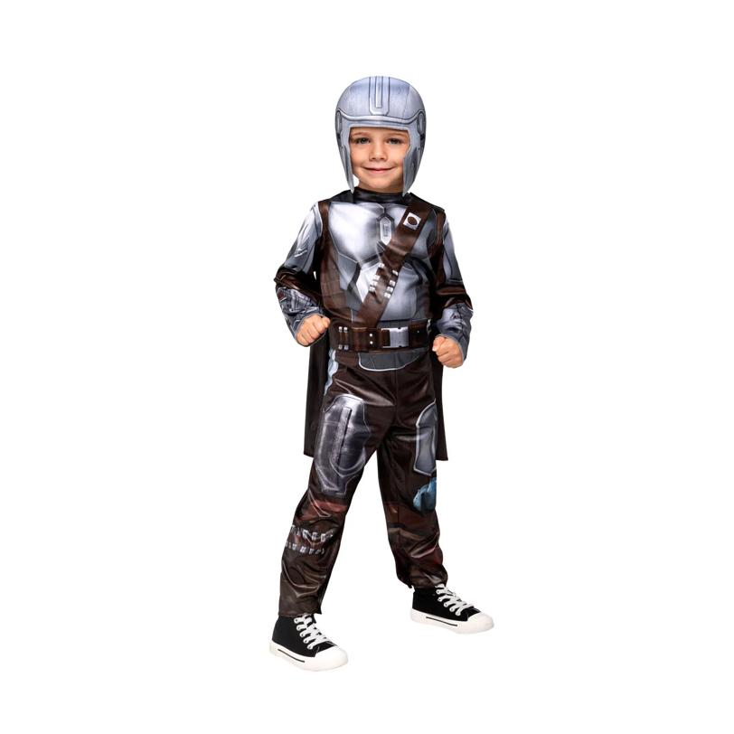 Toddler Deluxe Star Wars: The Mandalorian and Grogu Mandalorian Jumpsuit Costume
