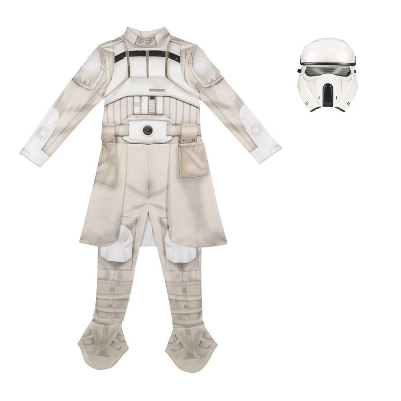Kids Qualux Star Wars: The Mandalorian and Grogu Imperial Remnant Snowtrooper Costume