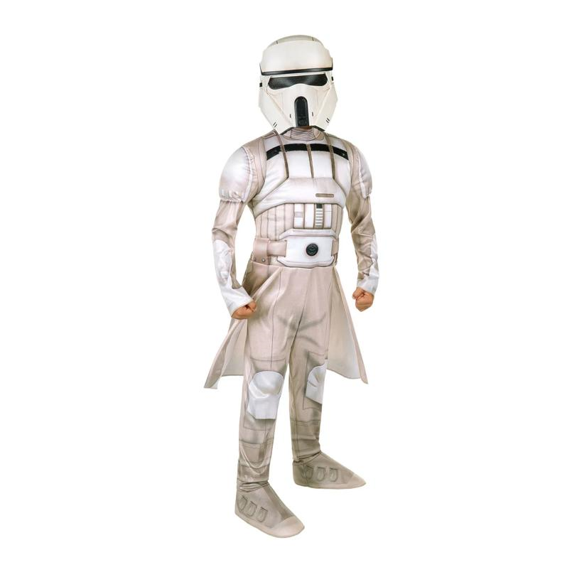 Kids Qualux Star Wars: The Mandalorian and Grogu Imperial Remnant Snowtrooper Costume