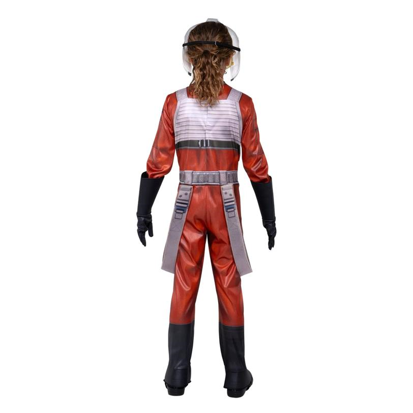 Kids Qualux Star Wars: The Mandalorian and Grogu New Republic X-wing Pilot Costume