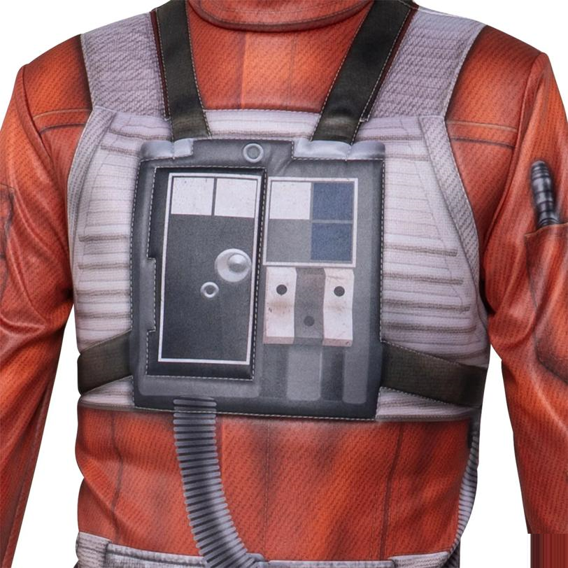 Kids Qualux Star Wars: The Mandalorian and Grogu New Republic X-wing Pilot Costume