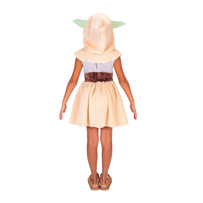 Kids Star Wars: The Mandalorian and Grogu Grogu Hooded Dress Costume