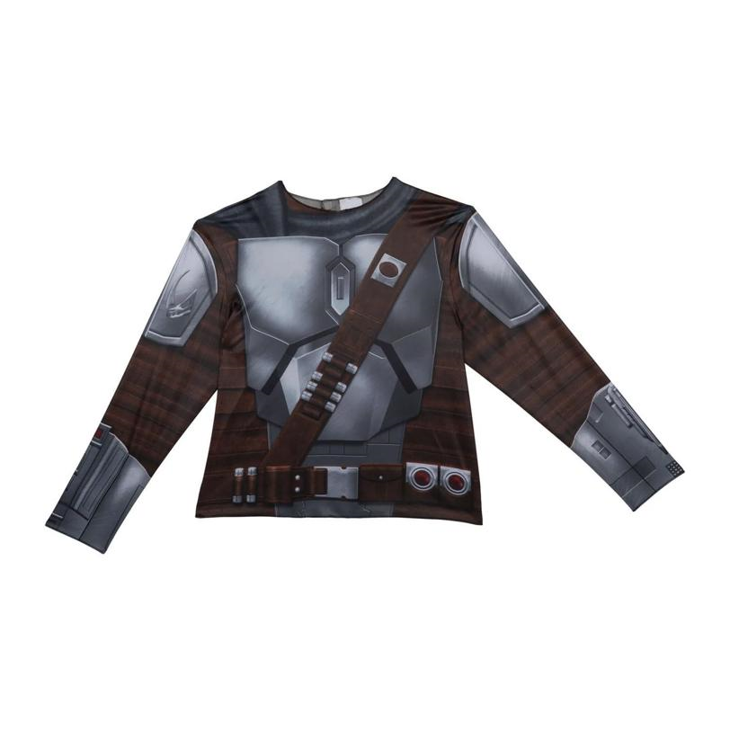 Adults Star Wars: The Mandalorian and Grogu Mandalorian Top & Mask Costume