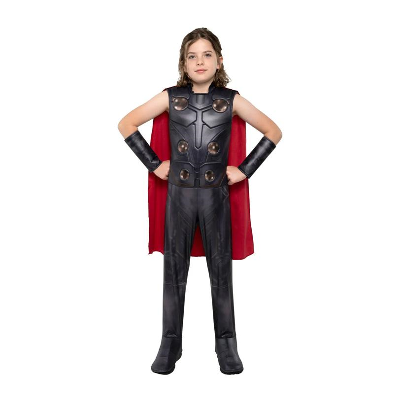 Kids Qualux Marvel Avengers: Doomsday Thor Jumpsuit Costume