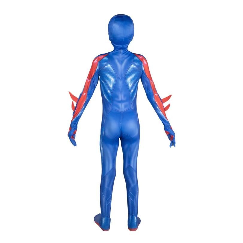 Kids Zentai Marvel Spider-Man Remastered Spider-Man 2099 Jumpsuit Costume