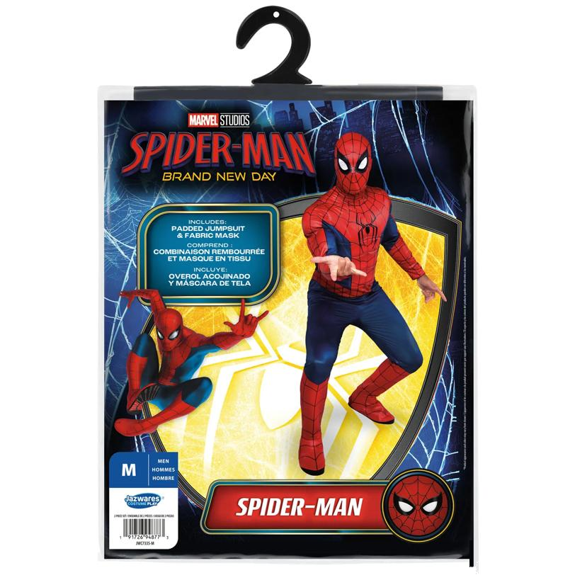 Men's Qualux Marvel Spider-Man 4: Brand New Day Spider-Man Jumpsuit Costume