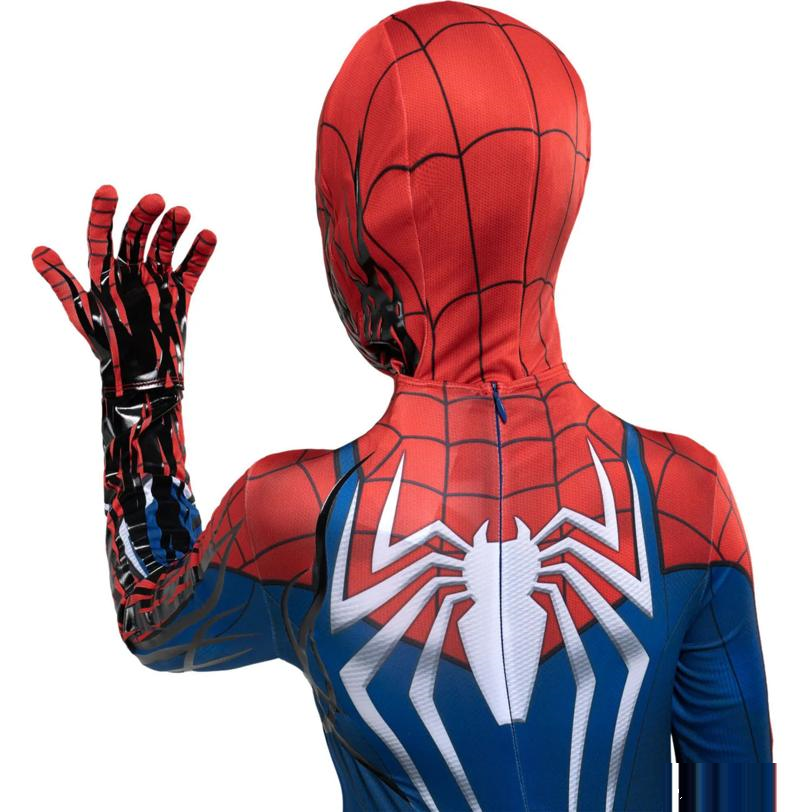 Kids Zentai Marvel Spider-Man 2 Advanced Suit 2.0 Symbiote Takeover Costume