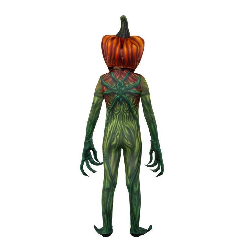 Kids Zentai Stranger Things: Tales from '85 Gourd Horde Jumpsuit Costume