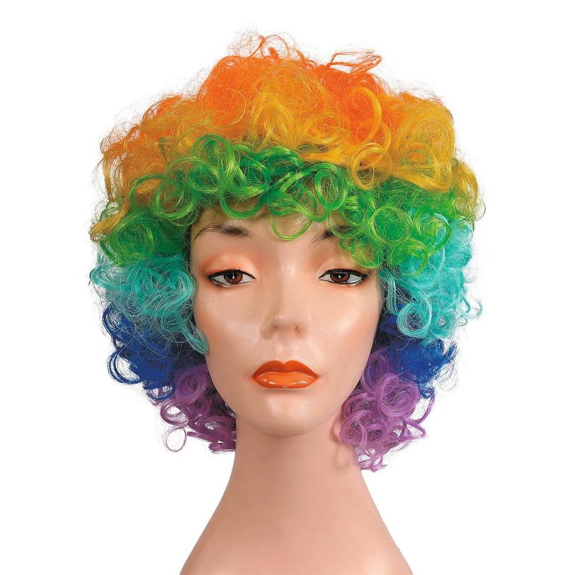 FD Curly Clown Wig