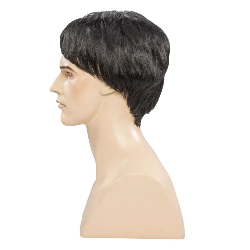 Men's Side-Part Wig