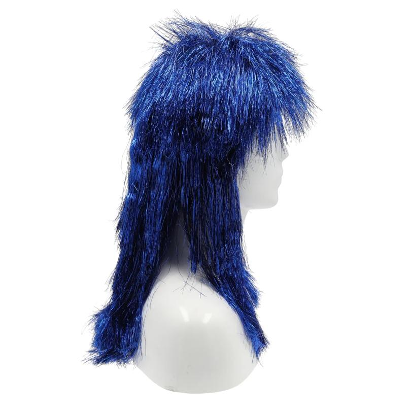 Long Punk Tinsel Wig
