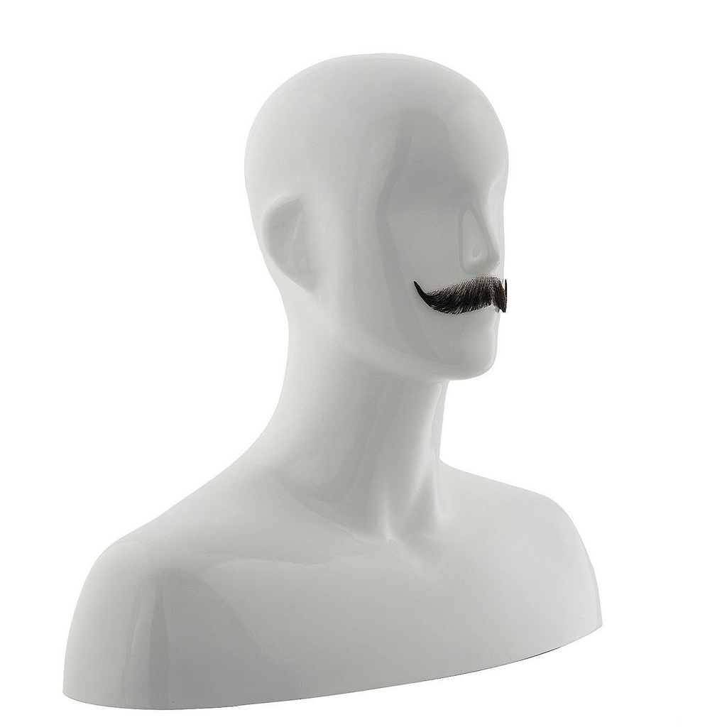 English Mustache - Human Hair