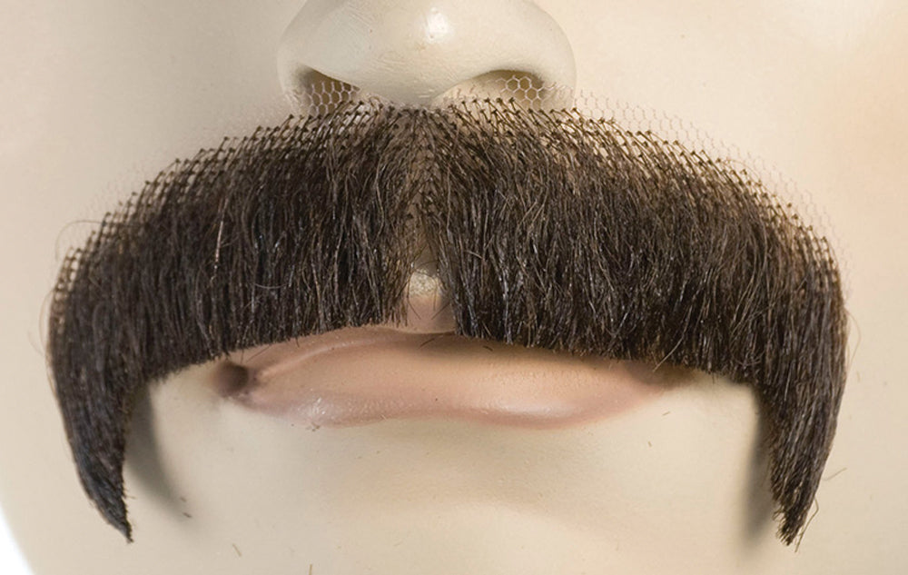 Villain M1 Mustache - Human Hair
