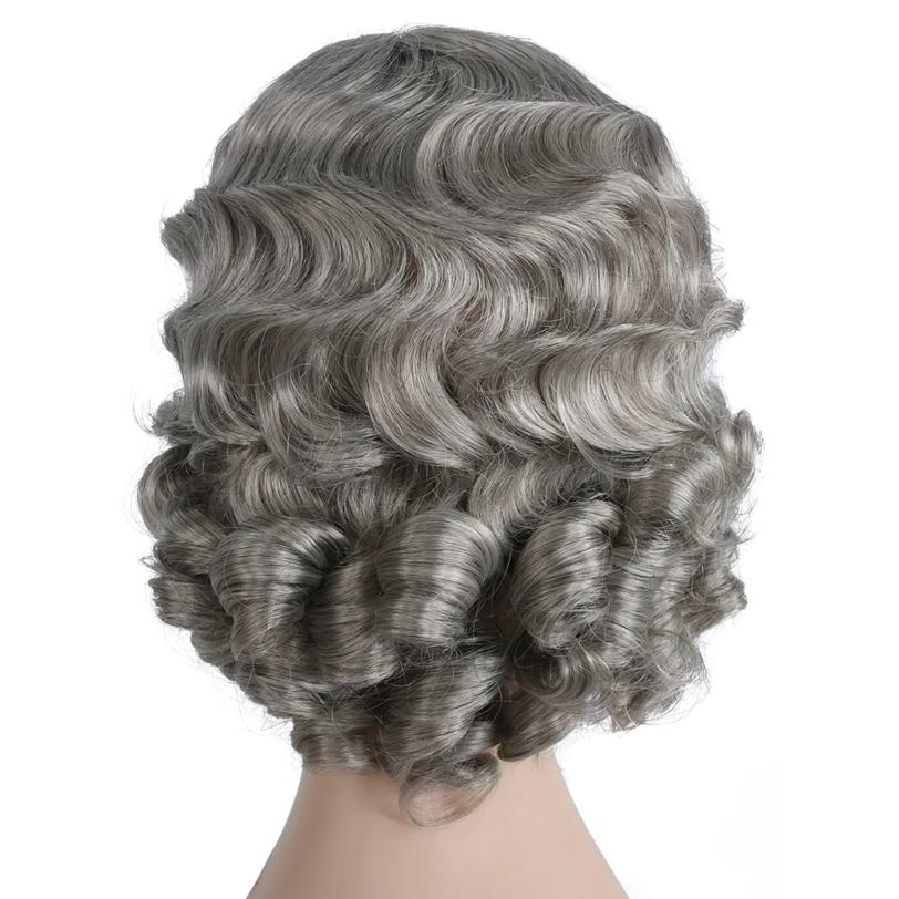 1930s Fingerwave Fluff Wig