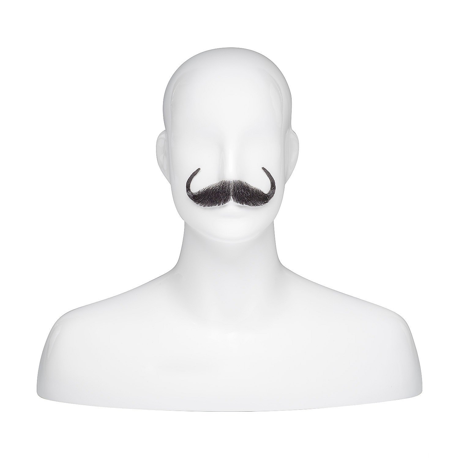 Handlebar Mustache - Human Hair