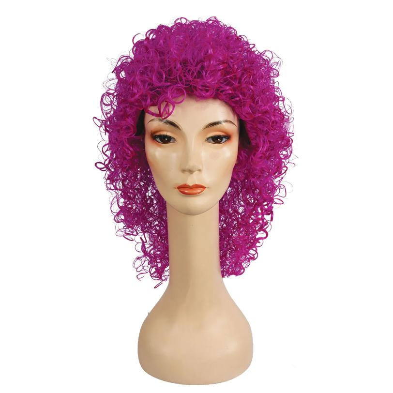 Wet Look Clown Wig