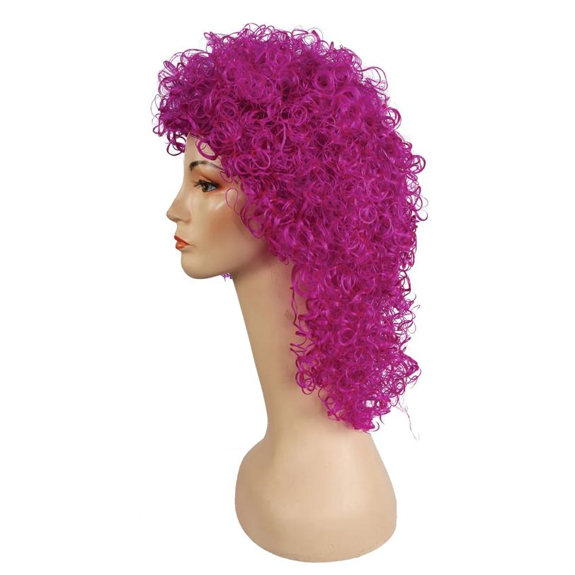 Wet Look Clown Wig