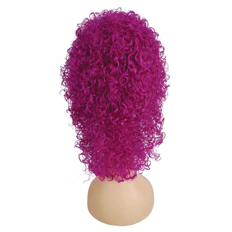 Wet Look Clown Wig