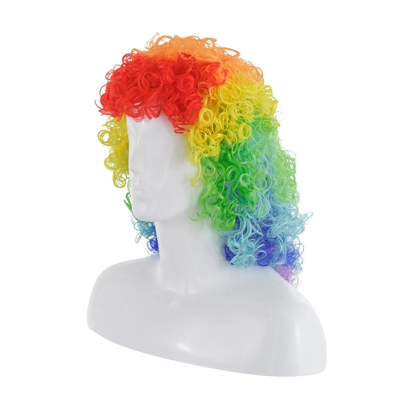 Wet Look Clown Wig