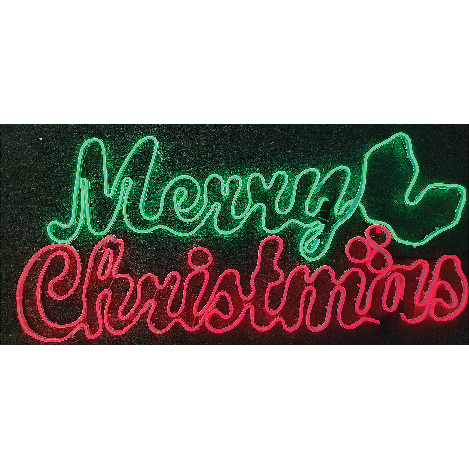 Light Glo Merry Christmas Sign 36"