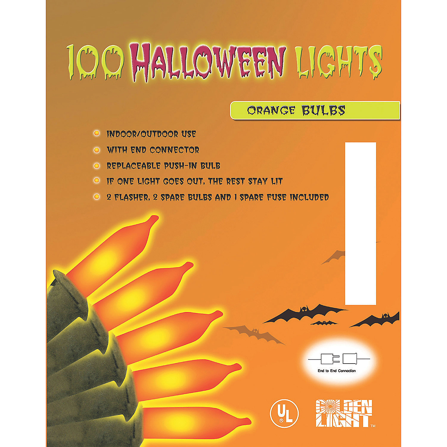 Halloween String Lights 100-Light