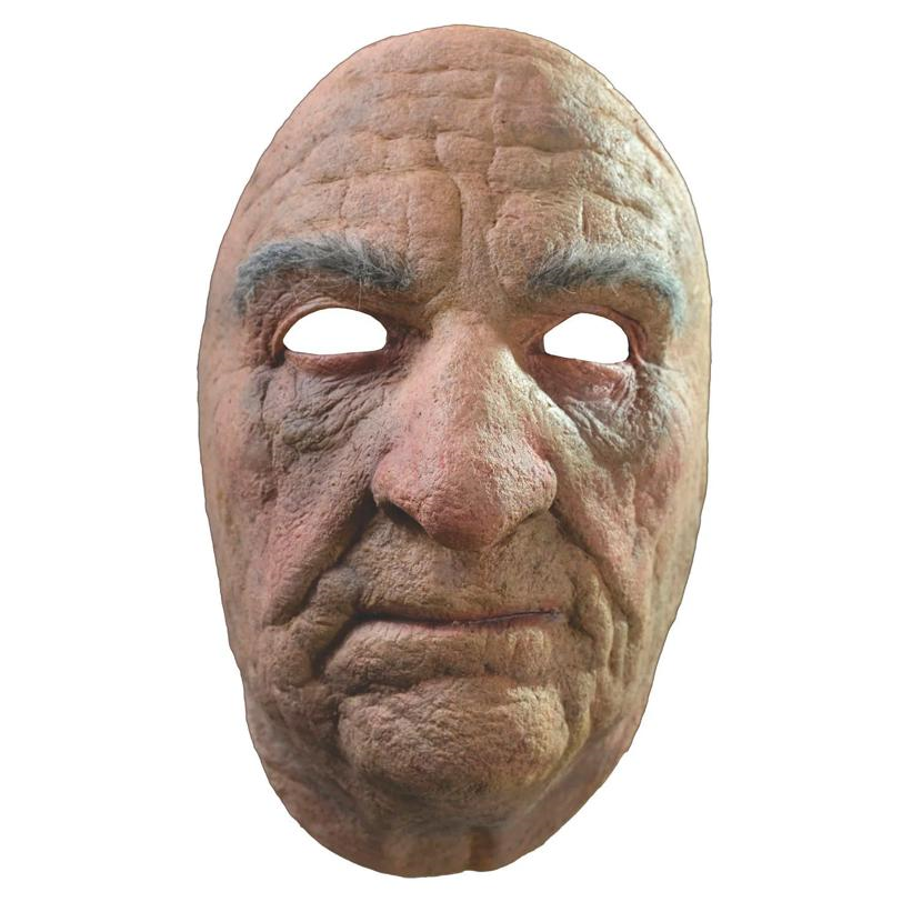 Adults Trick or Treat Studios Original Old Man Full Latex Mask