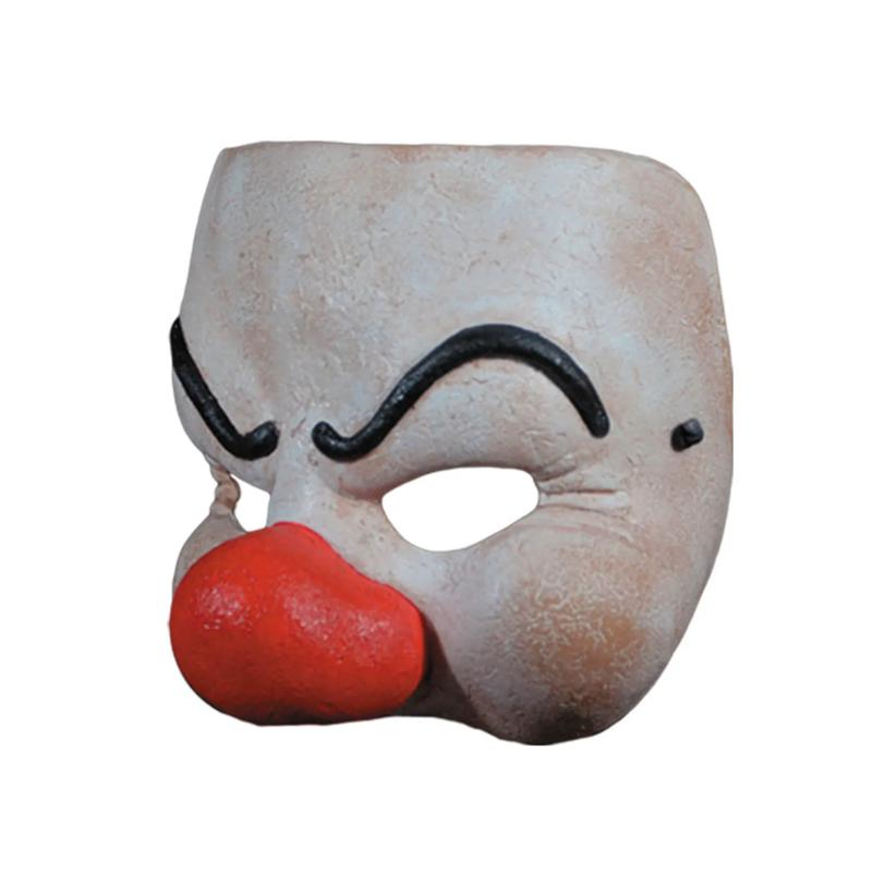 Adults A Clockwork Orange Dim Droog White, Black & Red Latex Half Mask