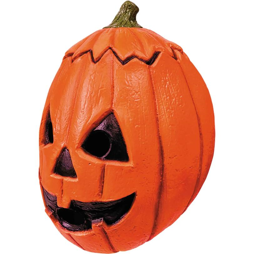 Adults Don Post Studios Halloween 3: Season of the Witch Orange Pumpkin Latex Mask