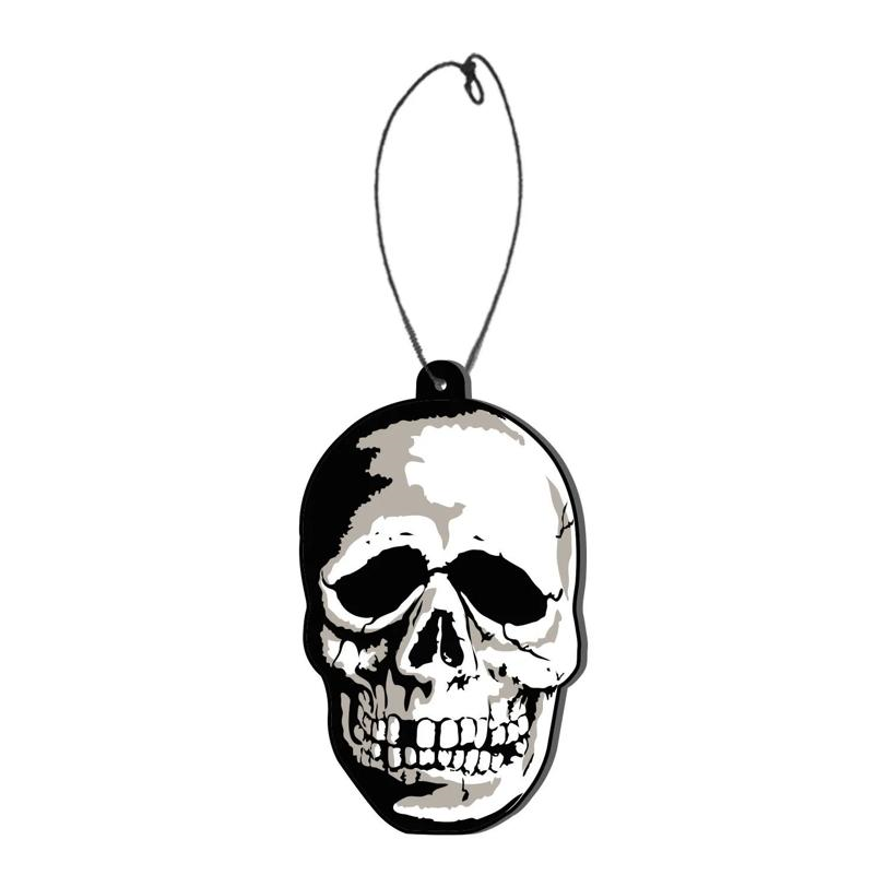 3 1/2" Don Post Skull Mask Vanilla Fear Freshener