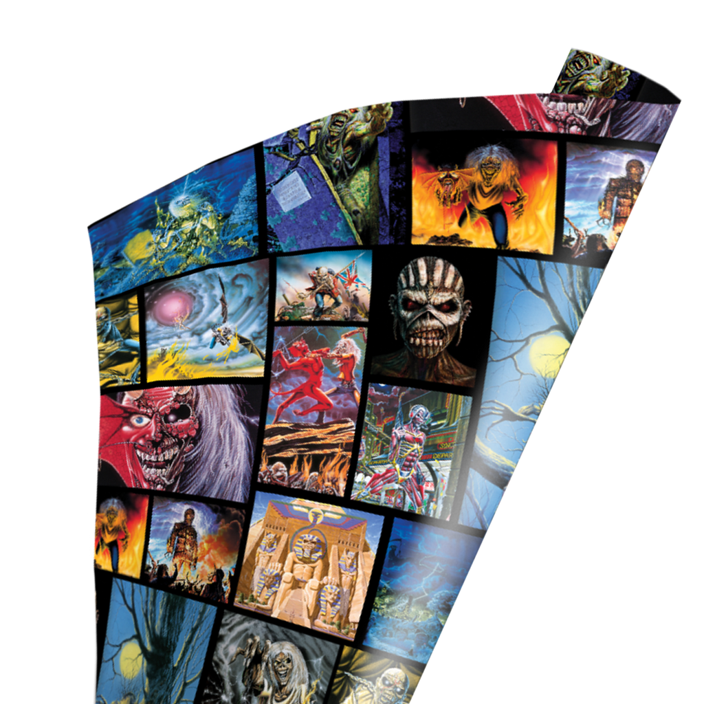 96" x 30" Wrapped in Terror Iron Maiden Legacy Wrapping Paper