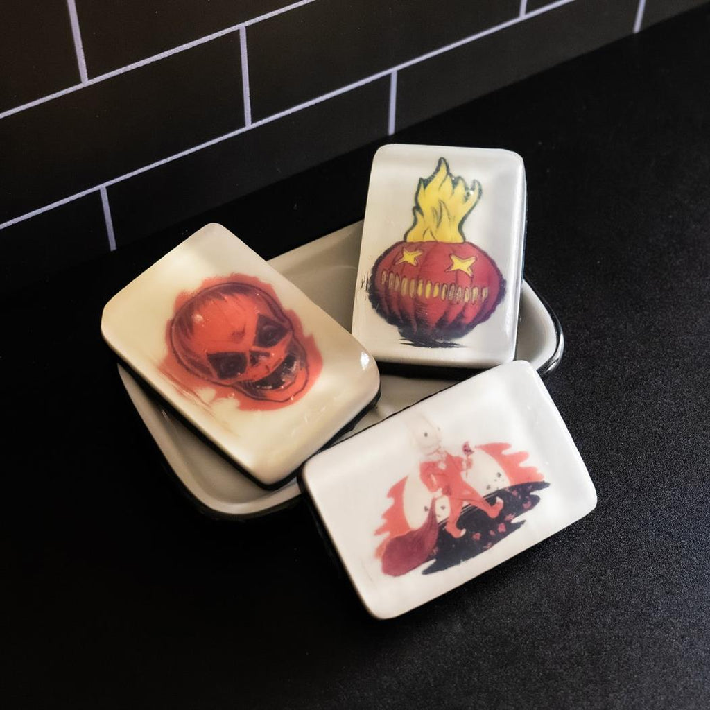Trick'r Treat Sam Unmasked Soap Bar with Mixed Fruit Scent 4.5 oz.