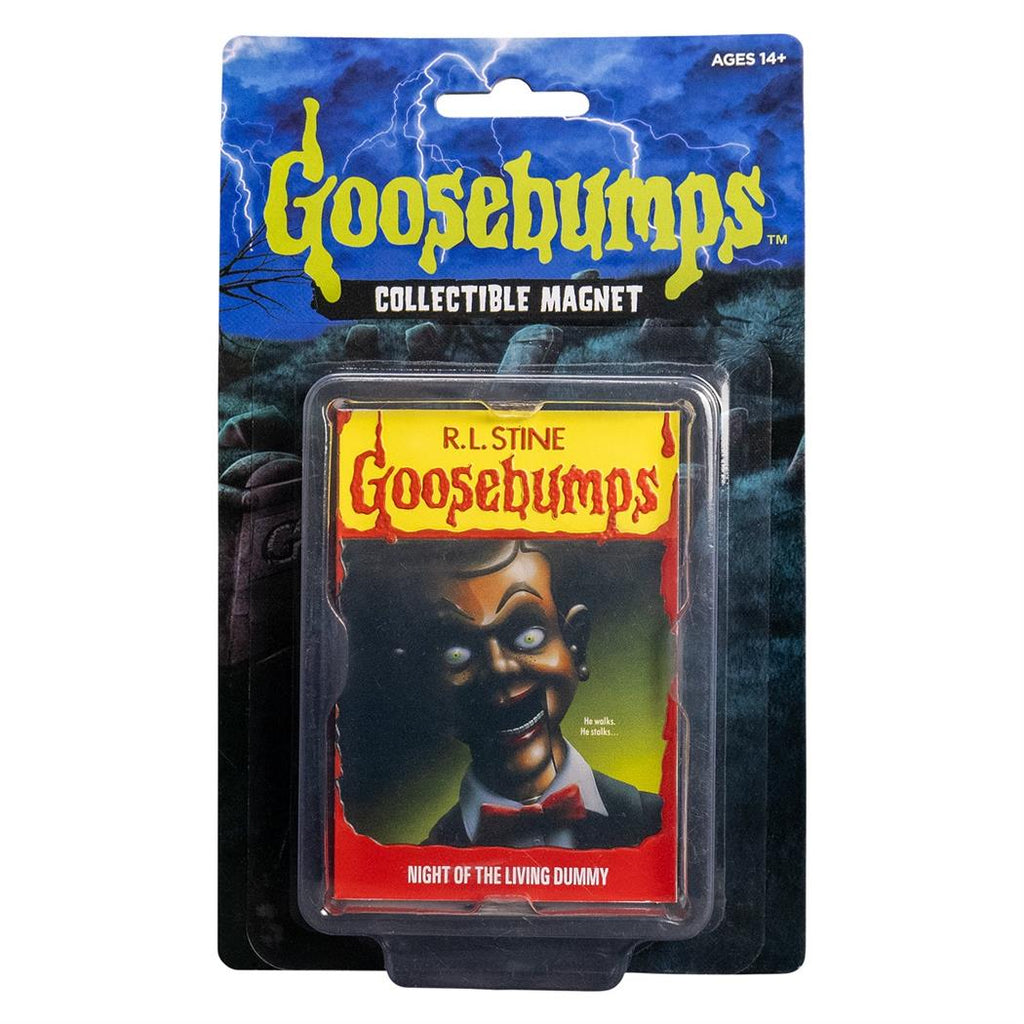 GoosebumpsT Night of the Living Dummy Book Cover Magnet