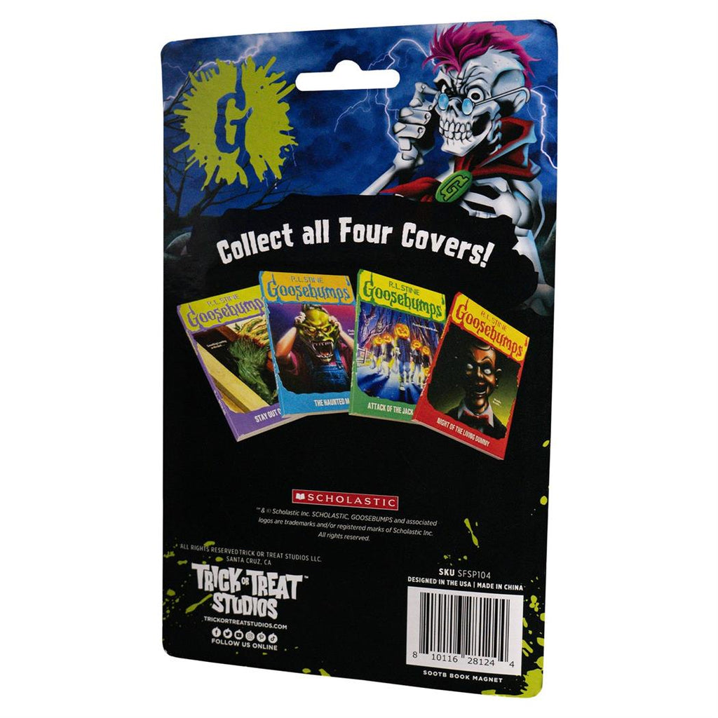 GoosebumpsT Stay Out of the Basement Book Cover Magnet
