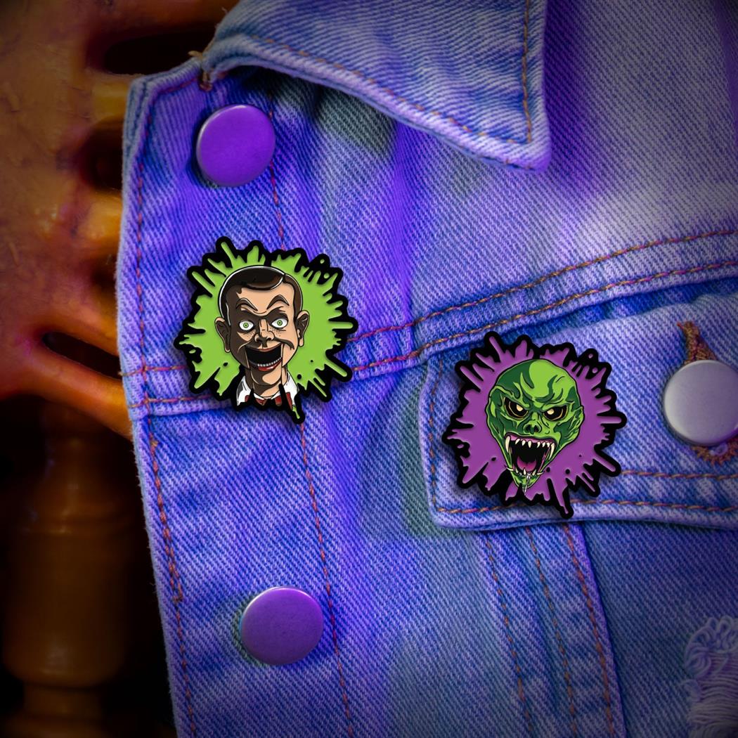 Goosebumps Slappy the Dummy Full-Color Enamel Pin