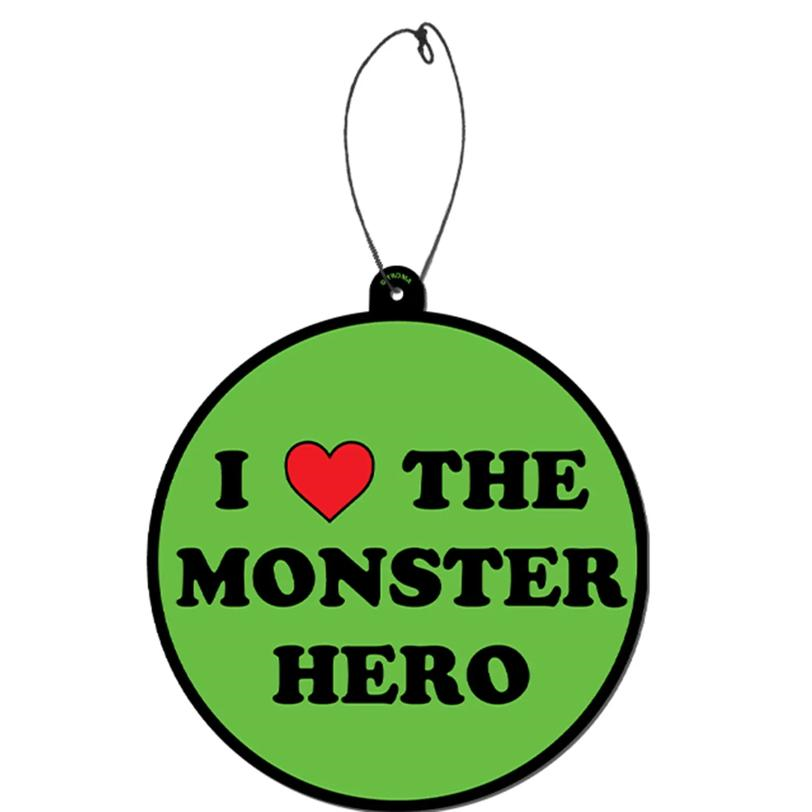The Toxic Avenger I Love the Monster Hero New Car Smell Fear Freshener