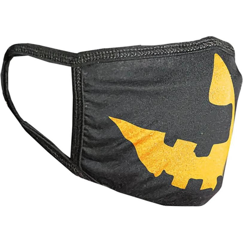 Adults Halloween Pumpkin Black & Orange Reusable PPE Face Mask