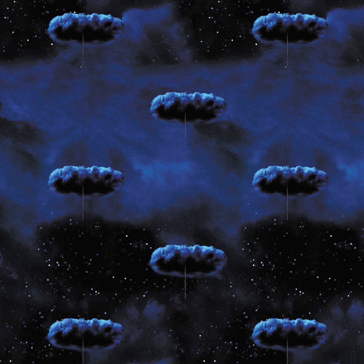 NOPET Cloud Blue & White Printed Wrapping Paper