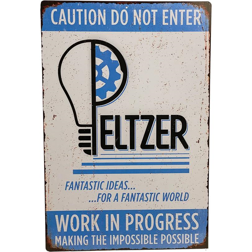 PELTZER WORKSHOP SIGN